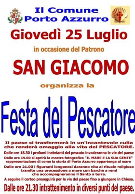 festa del pescatore porto azzurro isola d'elba