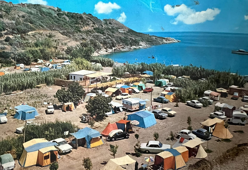 spiaggia barbarossa anno 1968